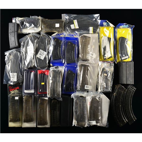 LARGE GROUPING OF MILITARY TYPE MAGAZINES.