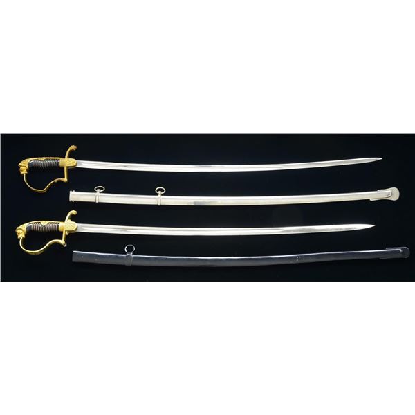 2 GERMAN OFFICERï¿½S SABERS.