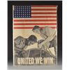 Image 8 : 11 MOSTLY WWI & WWII MILITARY & PATRIOTIC POSTERS.