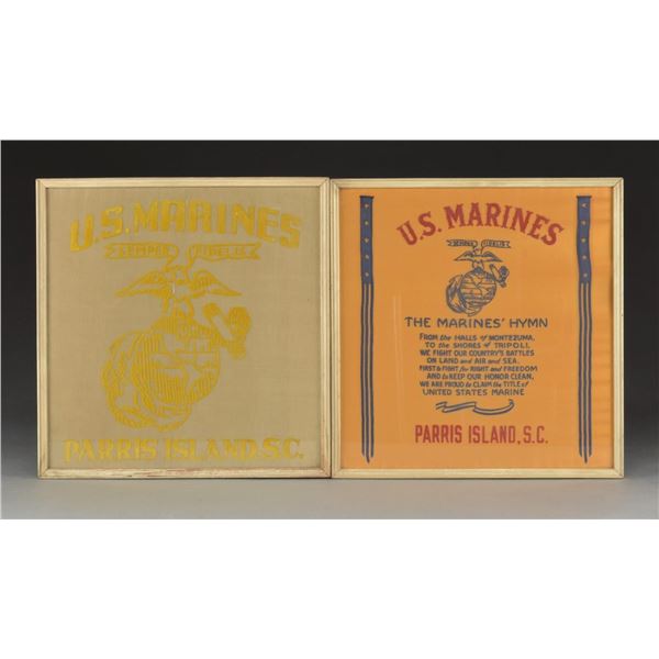 FRAMED RIBBON BAR CHARTS & MARINE WALL HANGINGS.