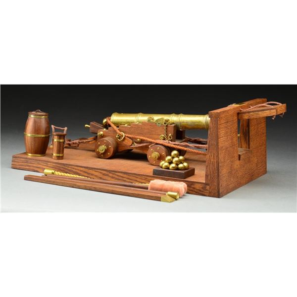 FINELY DETAILED FURR ARMS SCALE MODEL OF BRONZE