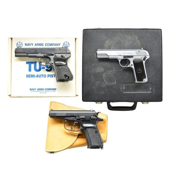 NAVY ARMS, NORINCO & CZ SEMI AUTO PISTOLS.