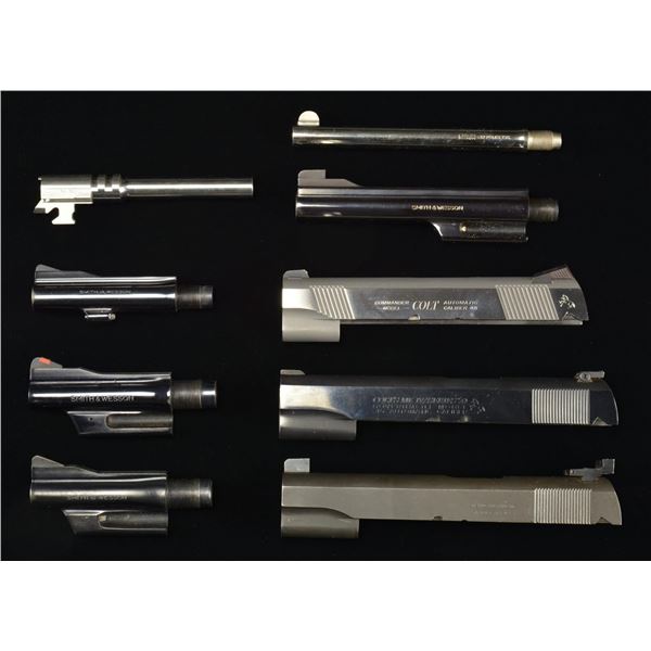 VARIOUS BBLS. & PISTOL SLIDES.