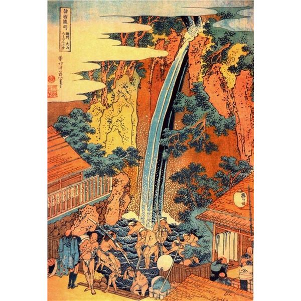 Hokusai - Waterfalls in all Provinces [2]