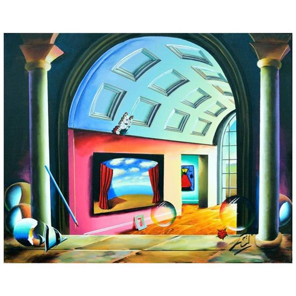 Magritte's Hallway by Ferjo Original