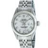 Image 2 : Rolex Ladies Stainless Steel Silver Diamond 26MM Datejust Wristwatch