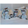 Image 1 : 1957 SET OF THREE BULLDOG FIGURINES MADE IN #1851862
