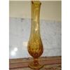 Image 1 : FENTON TALL BUD VASE AMBER #1851912