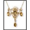 Image 1 : Victorian Style Citrine Necklace #1852122