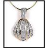 Image 1 : 18K Yellow Gold Diamond Pendant #1852130