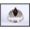 Image 1 : Magnificent 14K Yellow Gold Garnet and Diamond #1852211