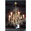Image 1 : French Crystal chandelier 6 lights c.1900 #1852341