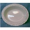 Image 1 : Wedgwood Embossed Queen's Ware Oval  Veg Bowl #1852717