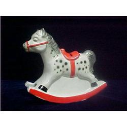 Goebel Rocking Horse Bank With Key #1852835