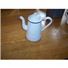 Image 1 : Dark Blue and White Child Size? Coffee Pot #1853110