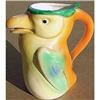 Image 1 : old vintage 1920 CZECH TOUCAN BIRD pitcher #1853217