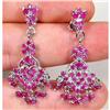 Image 1 : WOW~Princess RUBY Sterling Earrings #1853476