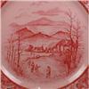 Image 1 : BUFFALO China FAIRVIEW Golf PLATES Rouge Ware #1853634