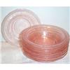 Image 1 : Eight Pink Normandie Berry Bowls #1853813