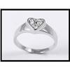 Image 1 : Adorable 14K White Gold Diamond Ring #1853896