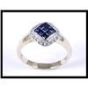 Image 1 : Sparkling 14K Yellow Gold Sapphire and Diamond #1853897