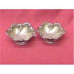 Very Fancy Sterling salt& pepper open dish #1854096