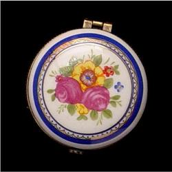 Porcelain and Bronze Trinket Box #1854163