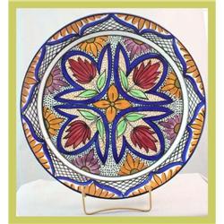 Decorative Plate Hand-Painted Ceramic #1854290