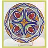 Image 1 : Decorative Plate Hand-Painted Ceramic #1854290