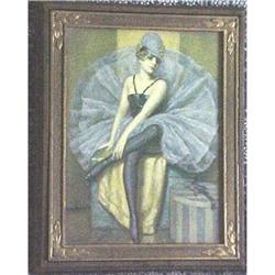 Art Deco decorative box with finished interior #1854449