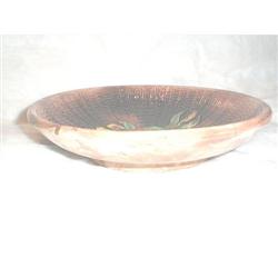 MAJOLICA VINTAGE BOWL WITH FRUIT #1854613