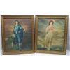 Image 1 : Pinkie & Blue Boy Framed Prints with Glass #1854782