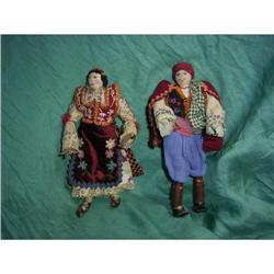 2  Vintage Yugoslavian dolls #1855150