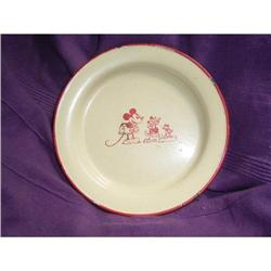 Enamel Mickey Mouse Plate #1855170