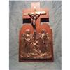 Image 1 : Vintasge  Crucifix with Jesus and Maria and #1855208