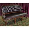 Image 1 : ANTIQUE FRENCH VICTORIAN CLUB SOFA SETTEE #1855520