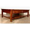 Image 1 : LOVELY MISSION COFFEE COCKTAIL ACCENT TABLE #1855535