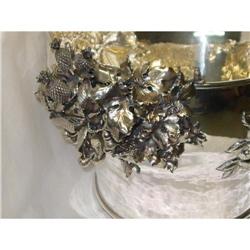 STERLING SILVER 925  FLOWER BOWL #1884133