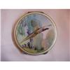 Image 1 : Enameled Sterling compact with Pheasant #1884193