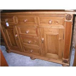 SINK VANITY/SIDEBOARD NATURAL PINE FINISH #1884502