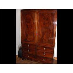 Georgian Linen Pressc1785 #1884655