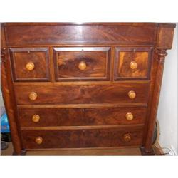 Victorian Breakfront Chest c1865 #1884657