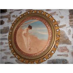 Victorian Print The Shellseeker c1900 #1884662