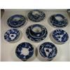 Image 1 : Flow  Blue Lunch-Set 4 Pers. 16 pieces design #1889816