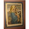 "The Madonna" illustrated vintage print framed!#1890309