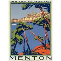 Menton , Limited Edition Reproduction #1890476