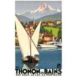Thonon Les Bains , Limited Edition Reproduction#1890484
