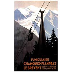 Chamonix-Planpraz, Limited Edition Reproduction#1890489