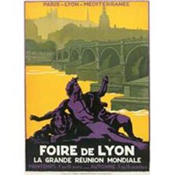Foire de Lyon, Limited Edition Reproduction #1890495