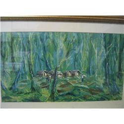 Pigmees village 1950 #1890571